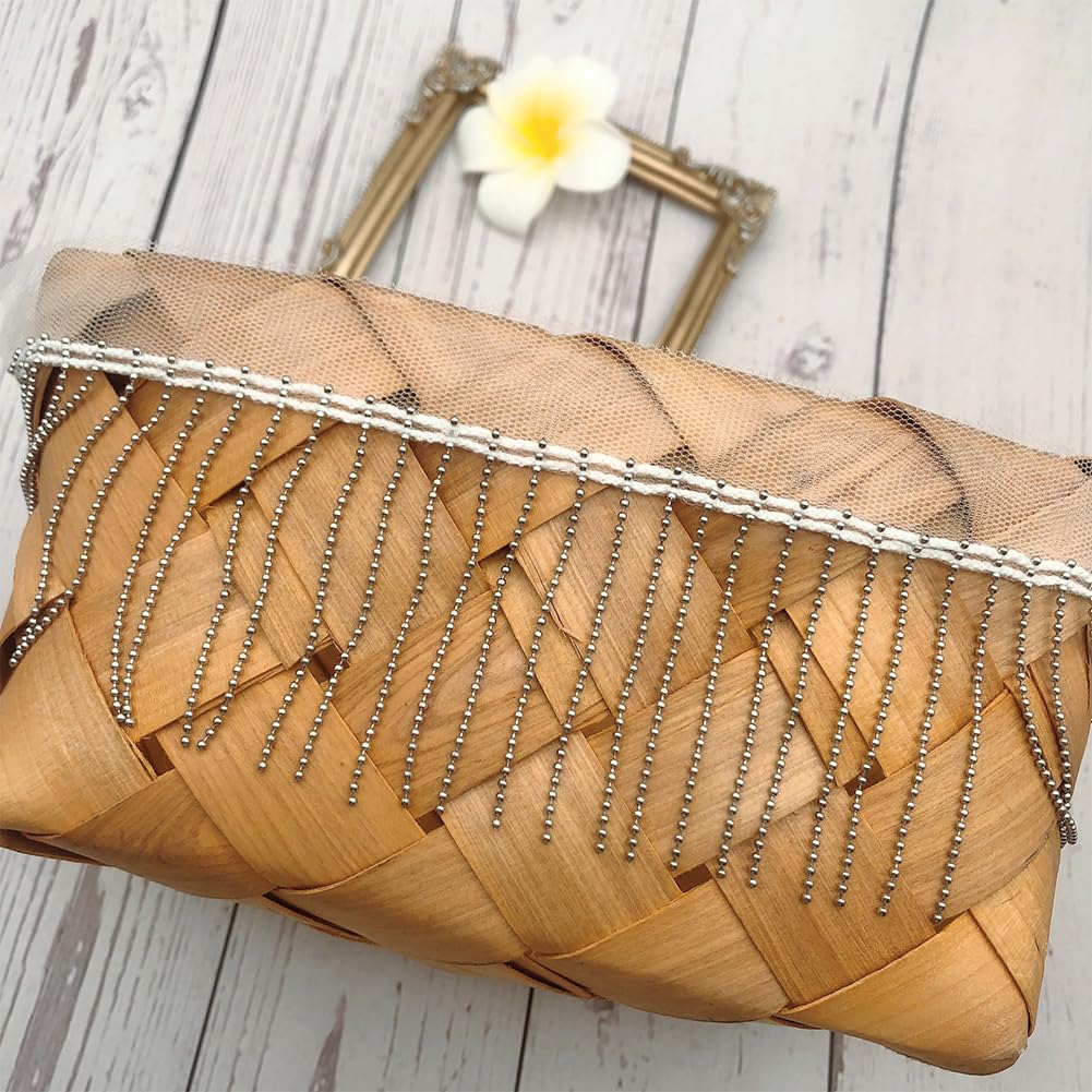 Taśma siatkowa 50 jardów 12,5 cm elastyczność poliester Horsehair Braid Sewing poliester Boning sztywne włosie końskie warkocz ozdobny warkocz różowy pasek usztywniający do szycia, sukienki