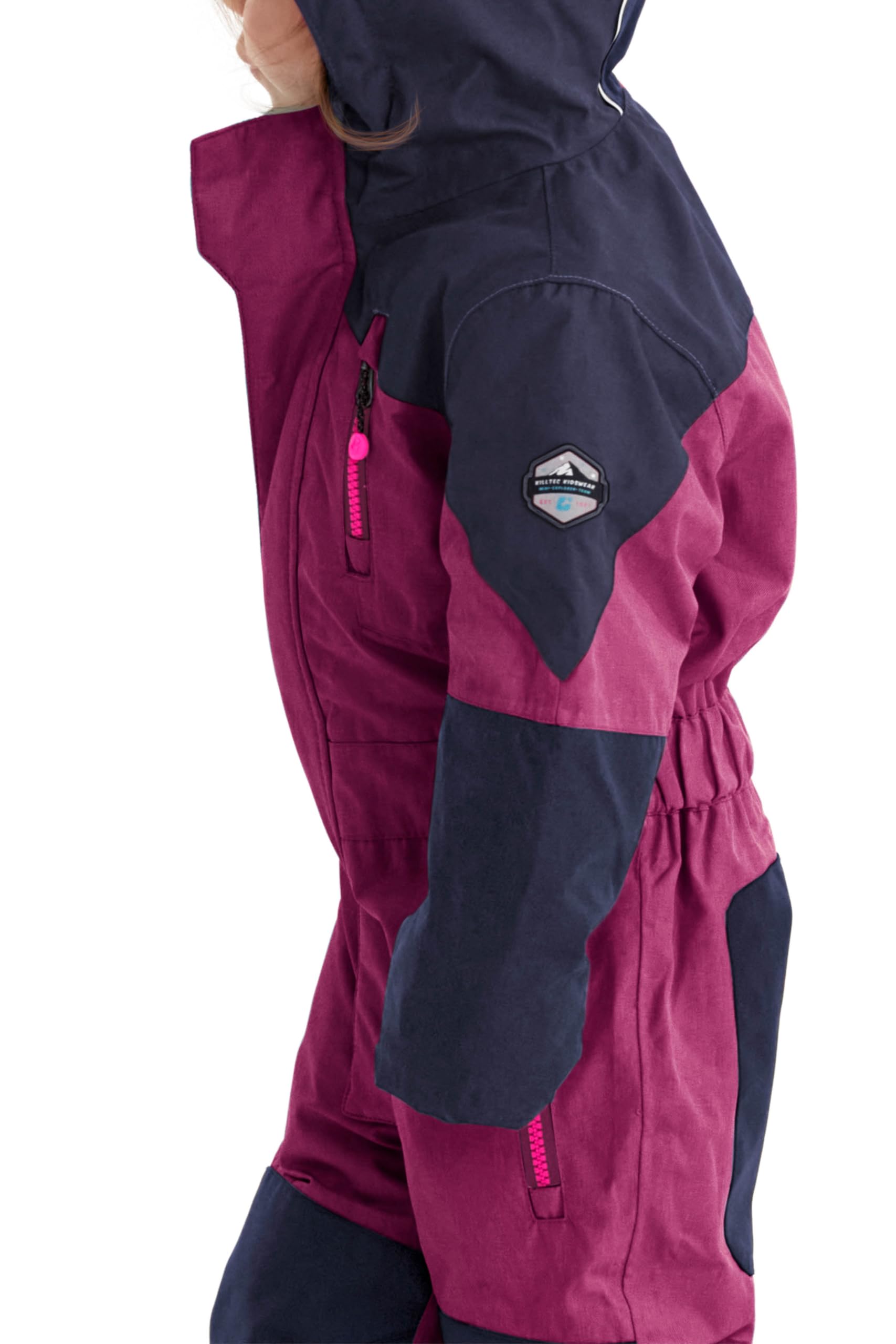 Killtec Kesley Mini Mono de esquí con capucha y faldón para la nieve Unisex niños (Pack de 1)
