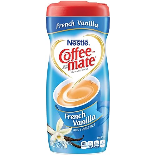 Nestle Café-Mate Crema de café sin lácteos sin vainilla francesa 102 onzas paquete de 3