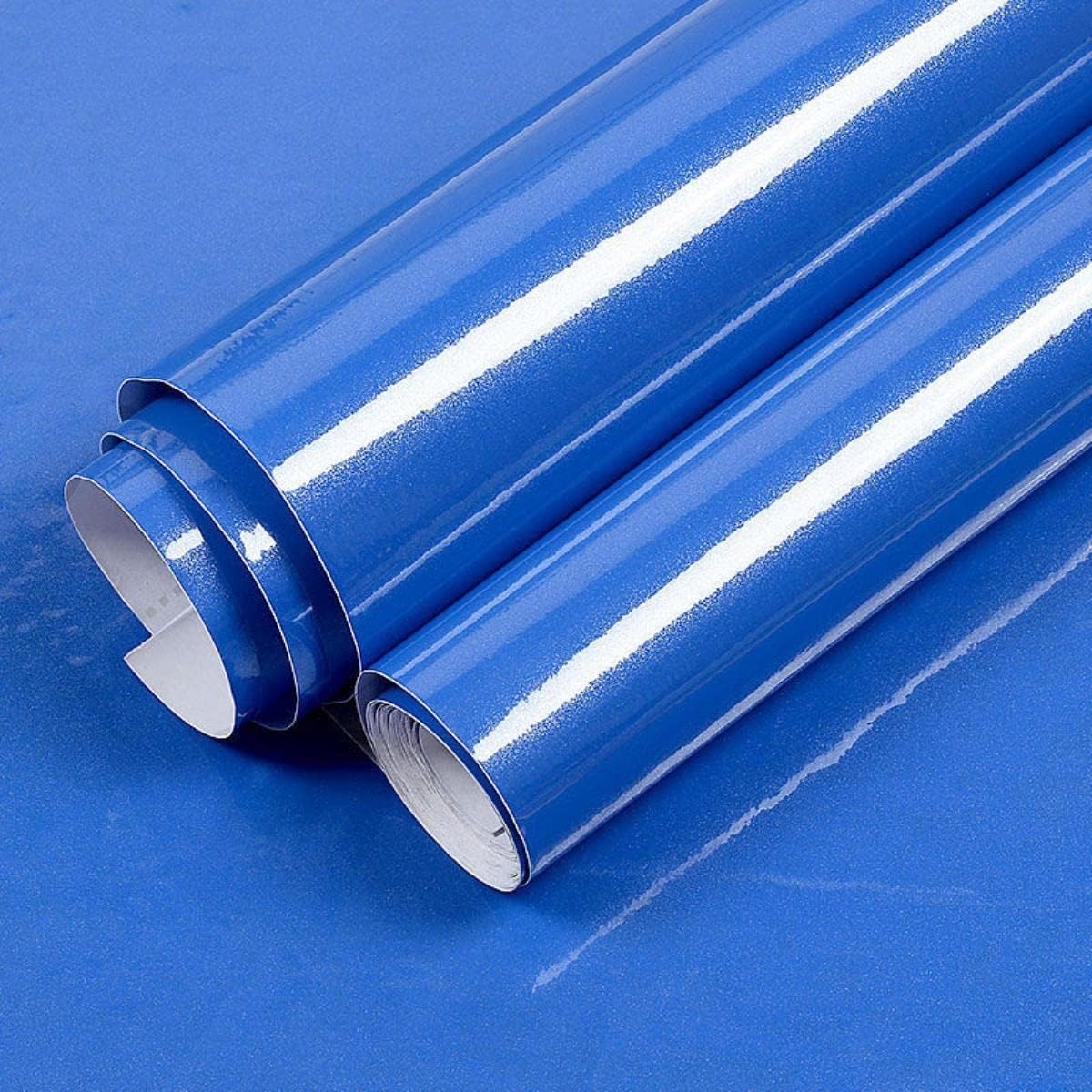 HOME13 Royal Blue Glossy Wallpaper 24 x 60 Vinyl Peel and Stick Wallpaper Contact-Style Paper Self Adhesive Furniture Sticker for Kitchen, Cabinet, Bedroom (B0B9X73K6Q) Amazon Price History, Amazon Price Tracker
