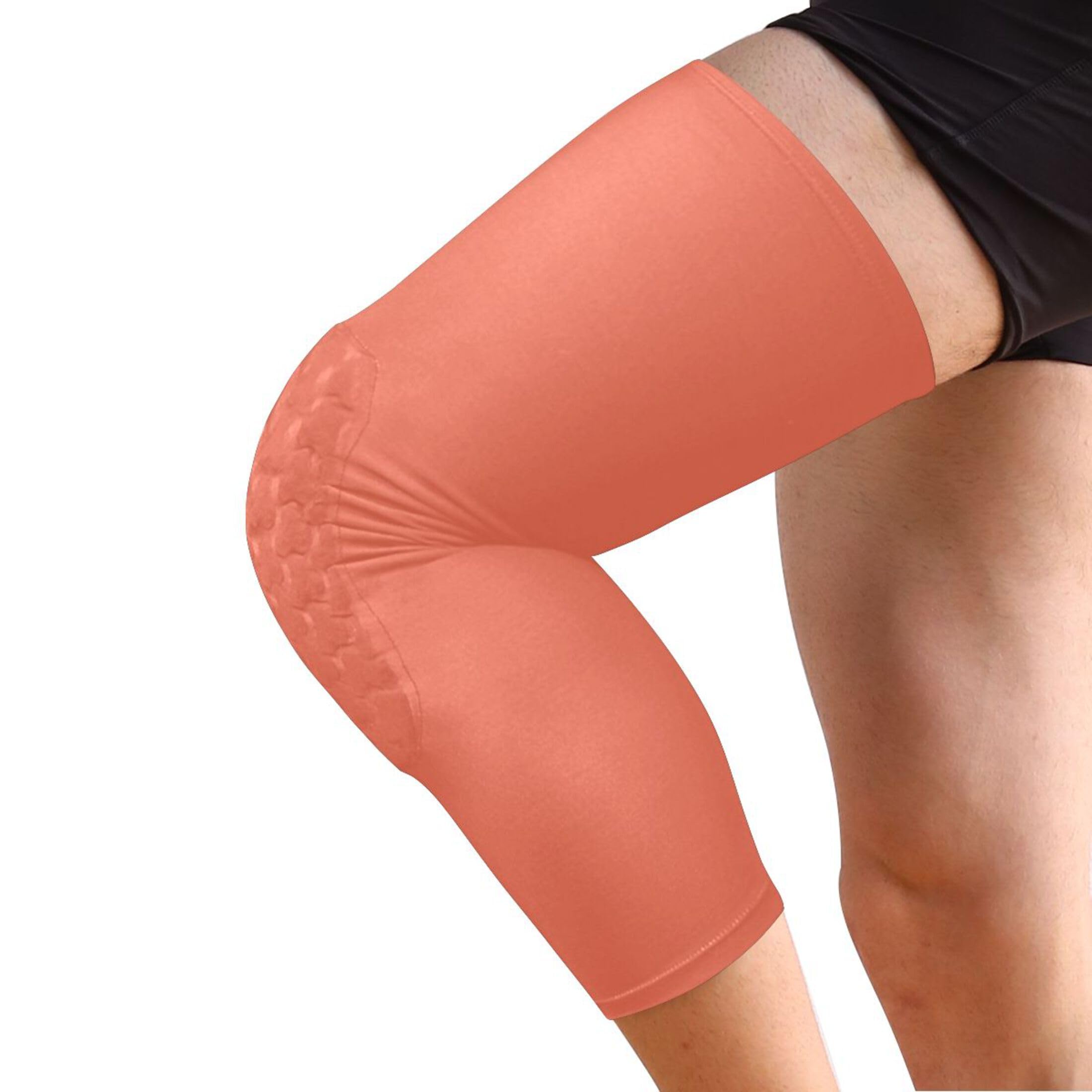 Coral Sports Knee Pads Youth Volleyball Basketball Long Leg Sleeves Braces Compression Wrestling Youth/Kids & Adult Sizes