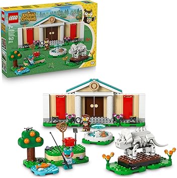 LEGO Animal Crossing Blathers Museum Collection 77056 – Nature Themed Creative Toy Making Set with Animal Figures for Children Ages 7 and Over (543 Pr)