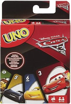 Mattel Games UNO Disney Pixar Cars