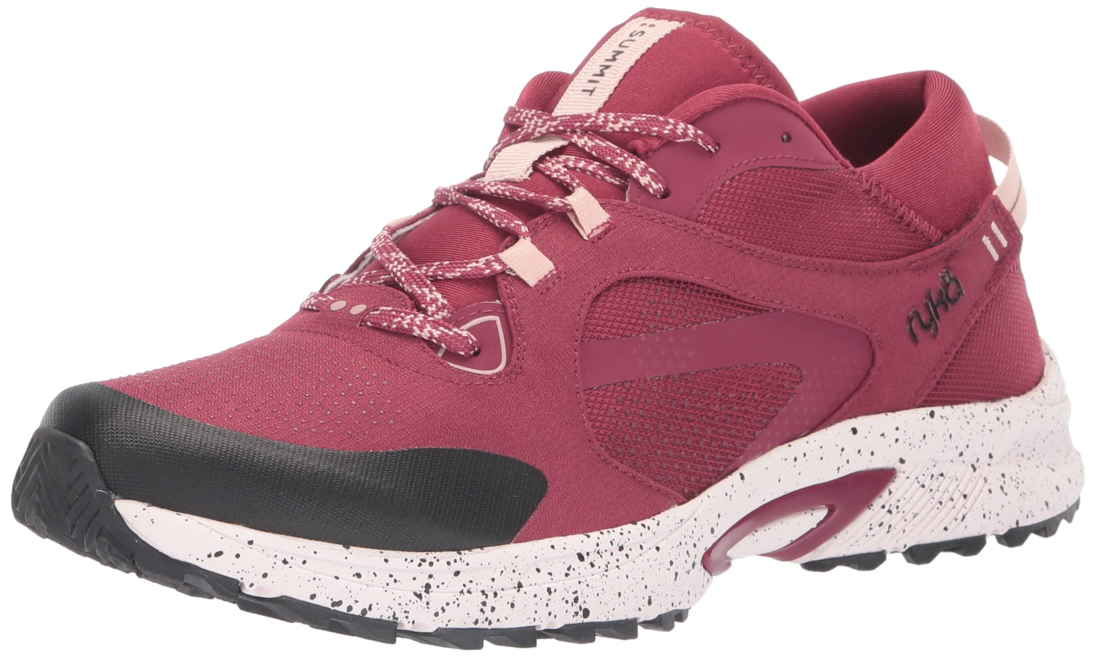 Ryka Women's Summit Trail Sneaker Plum Red 7 W