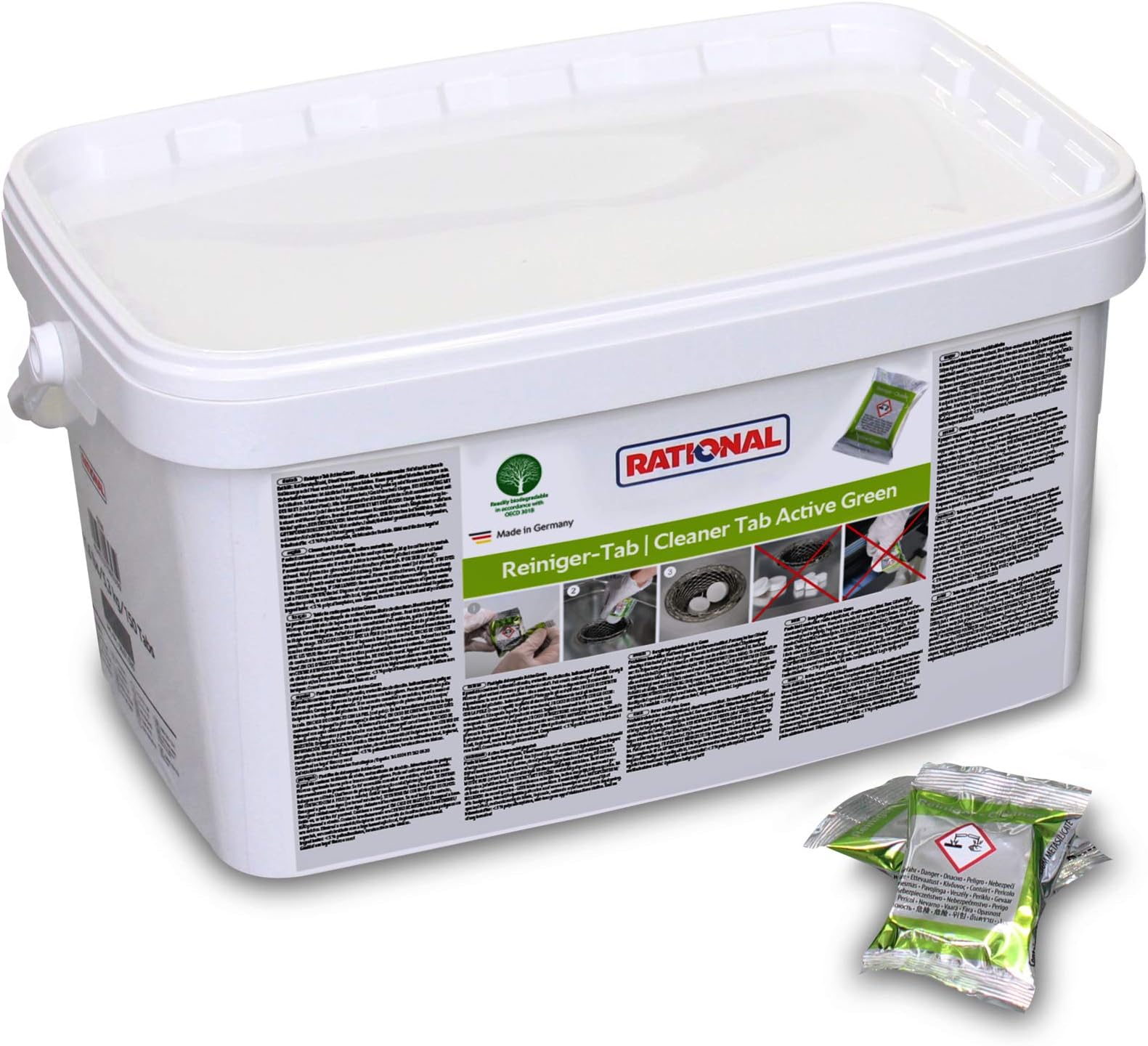 RATIONAL Active Green Cleaning OEM Tablets iCombi Pro Bucket 150 Tablets