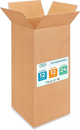 Miniatura 115 de Cajas para envío IDL Packaging - B-1266-5 de cartón corrugado, tamaño pequeño, de 12 pulgadas de largo x 6 pulgadas de ancho x 6 pulgadas de alto