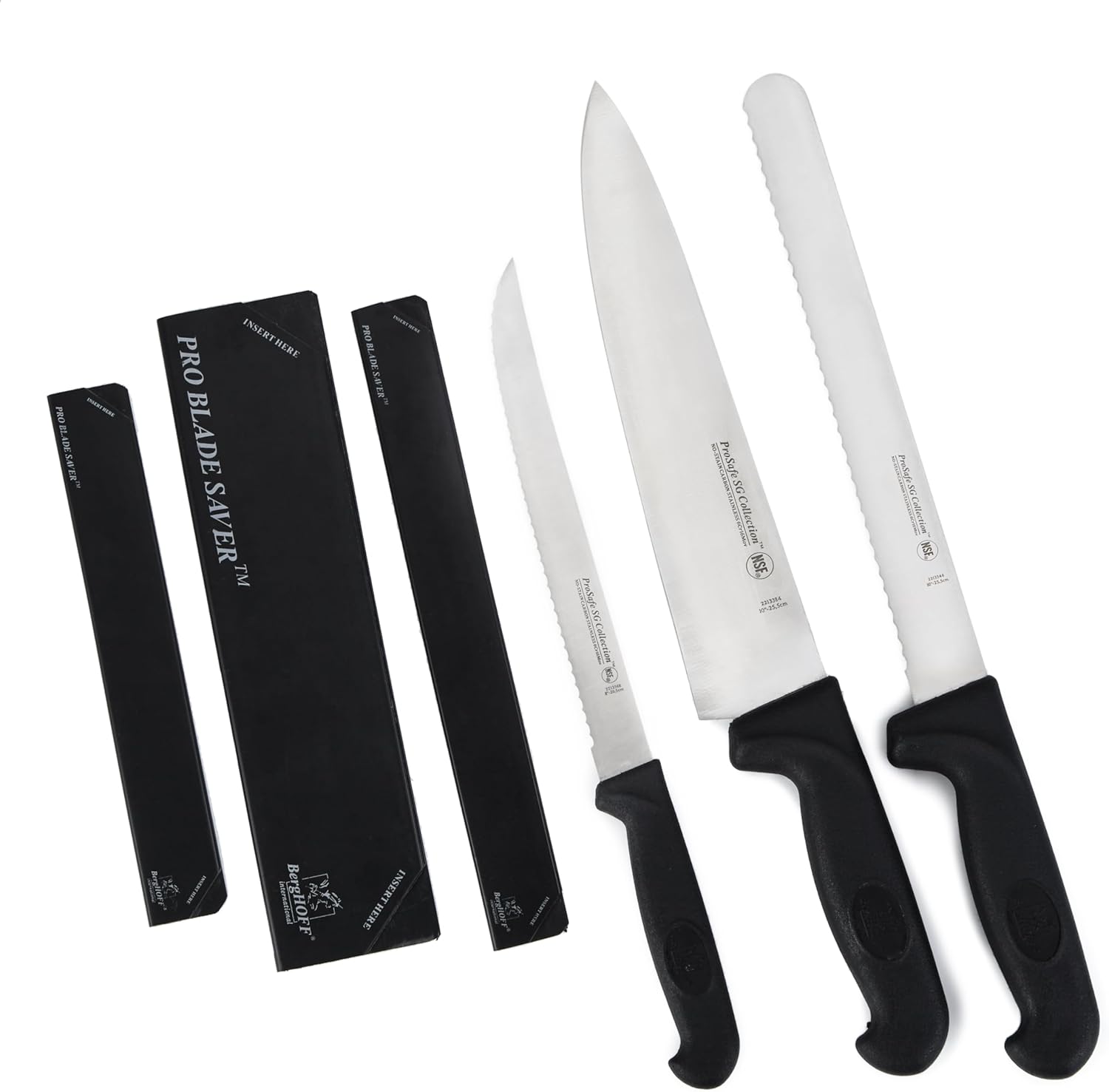 Set Cuchillos Cocina 3 Piezas Acero Inoxidable