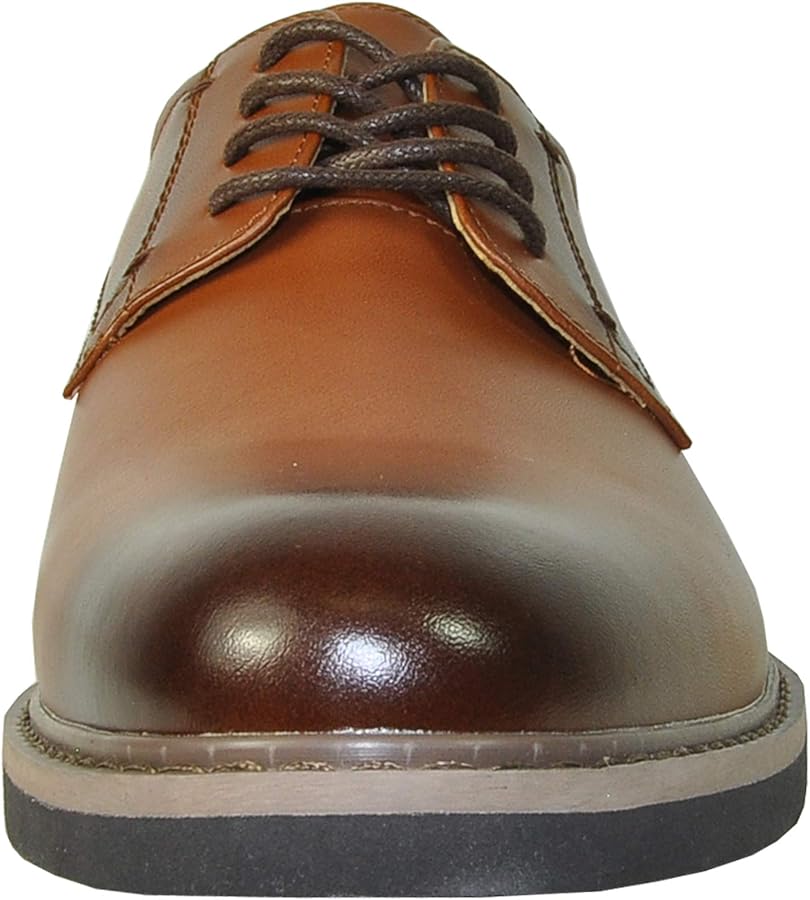Amazon.com | VANGELO Men Dress Shoe VALLO-1P Oxford Formal Tuxedo for Prom Wedding Plain Toe Ortholite Insole Brown Size 9.5W | Oxfords Amazon.com | VANGELO Men Dress Shoe VALLO-1P Oxford Formal Tuxedo for Prom Wedding Plain Toe Ortholite Insole Brown Size 9.5W | Oxfords