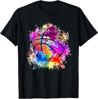 BasketBall Teenagers Girls Teens Women Baller Dunking T-Shirt