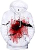 YIMIAO Mens 3 D Print Hoodie Womens Halloween Hoodie Long Sleeve Sweatshirt Sweater Tops Casual Jumper Jumper Hoodie