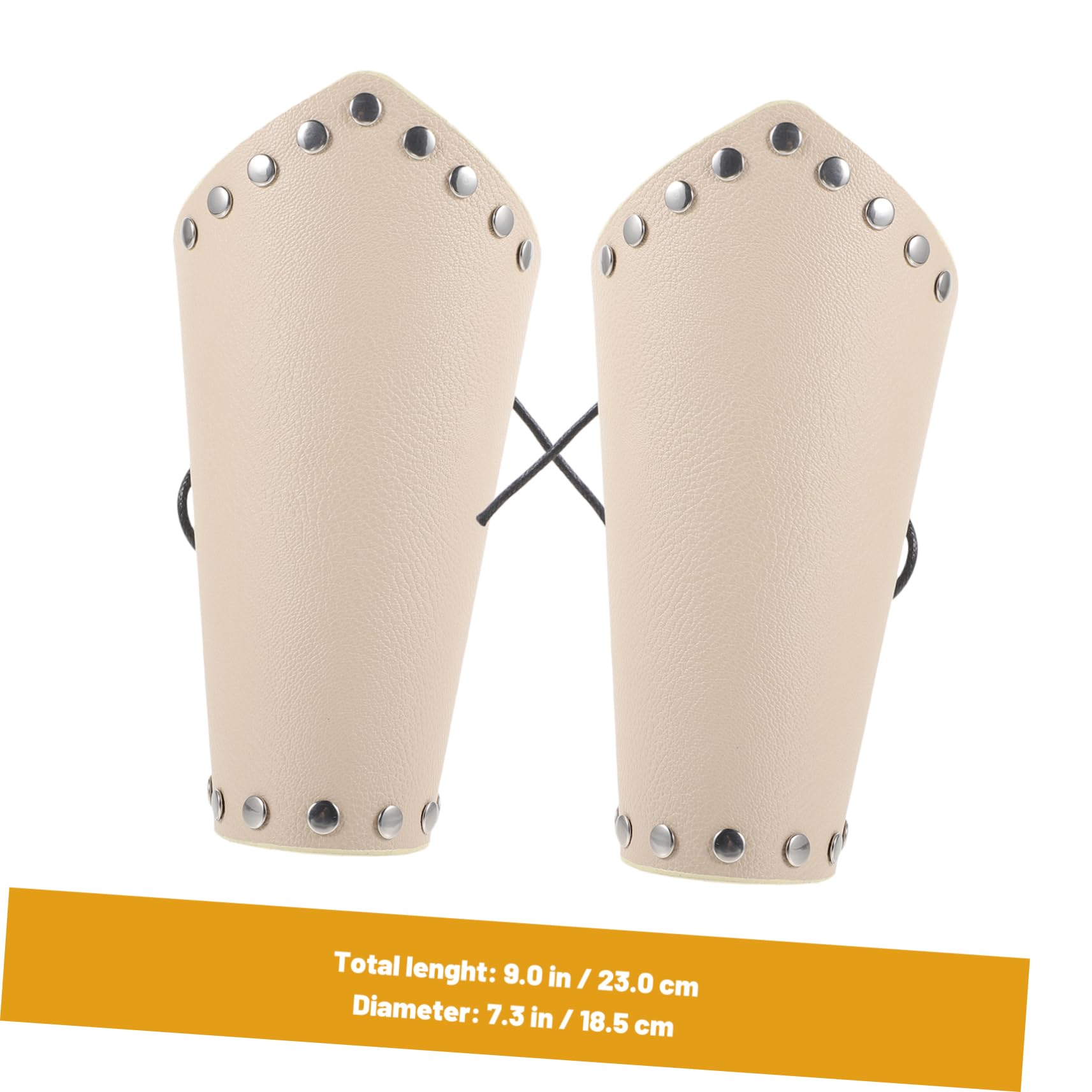 POPETPOP Leather Arm Guards Professional Archery Equipment Arm Protector Adjustable Fit for Recurve Comfortable