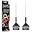 Framar Pin Tail Hair Color Brush Set - Hair Dye Brush Kit, Hair Coloring Brushes for Hair Stylist, Tint Brushes for Hair Color, Easy for Sectioning and Parting Hair - 2 Pack Black