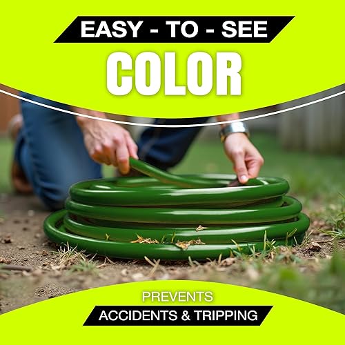 Miniatura 5 de Cable de extensión de 75 pies para exterioresinteriores, calibre 163, resistente al agua, certificación ETL, cable de alimentación largo flexible