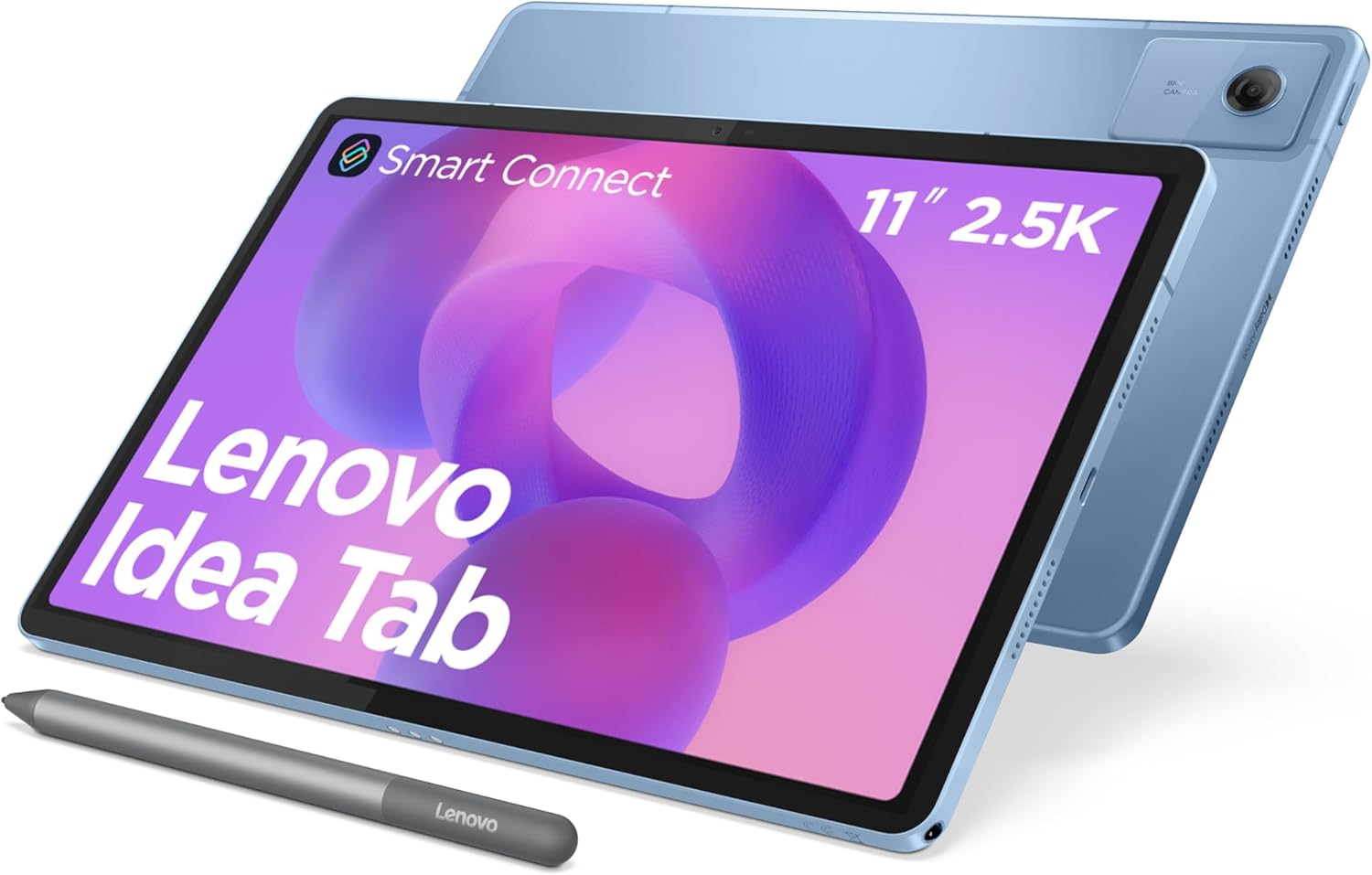 Lenovo Idea Tab Tablet | 11" 2.5K 16:10 LCD Display | MediaTek Dimensity 6300 | 8GB RAM | 128GB Speicher | Android 15 | Polar Blue | inkl Tab Pen