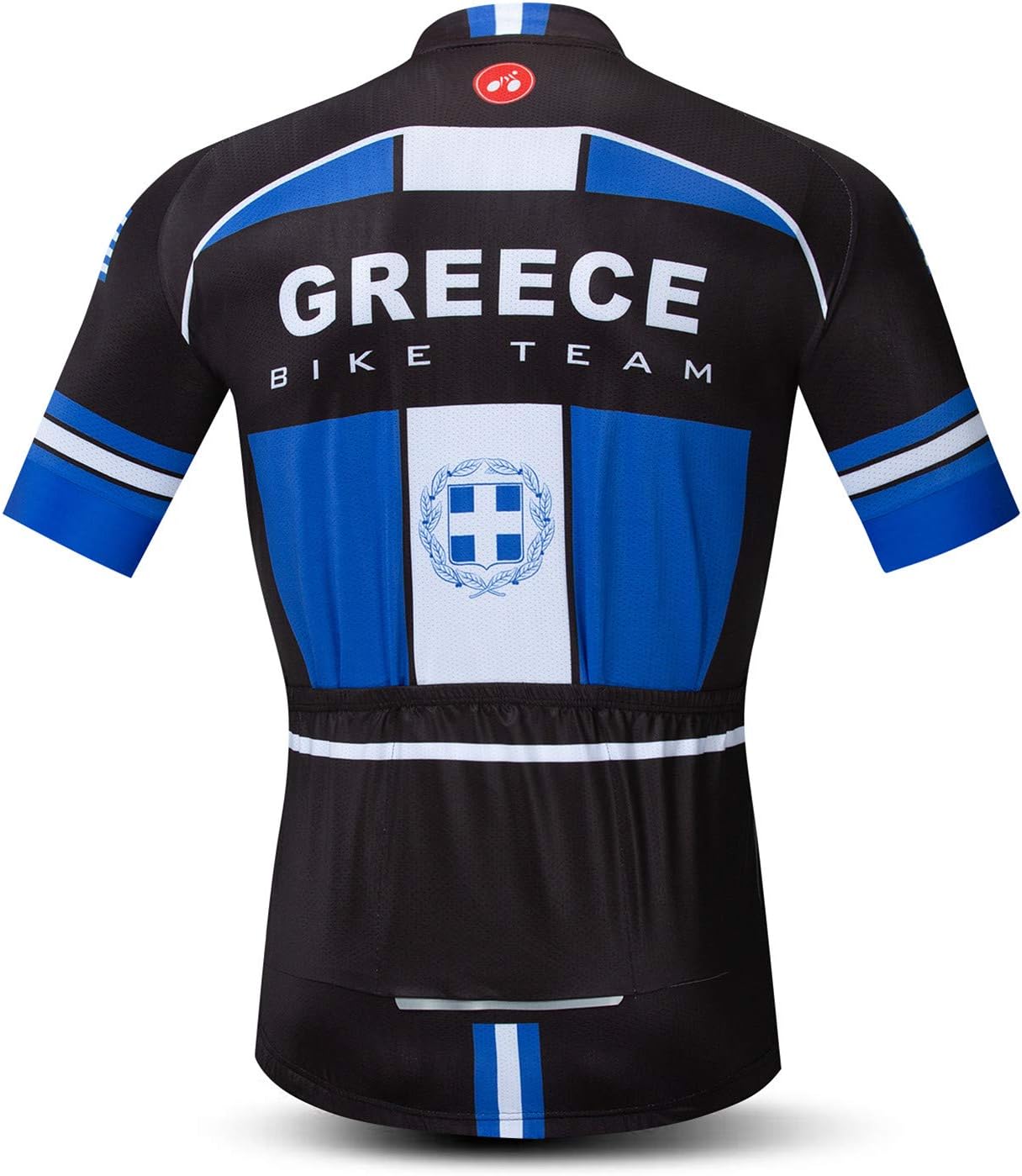 Cycling Jersey Mens Short Sleeve Full Zipper Bike Bicycle Top Shirts Breathable Clothing National Flag