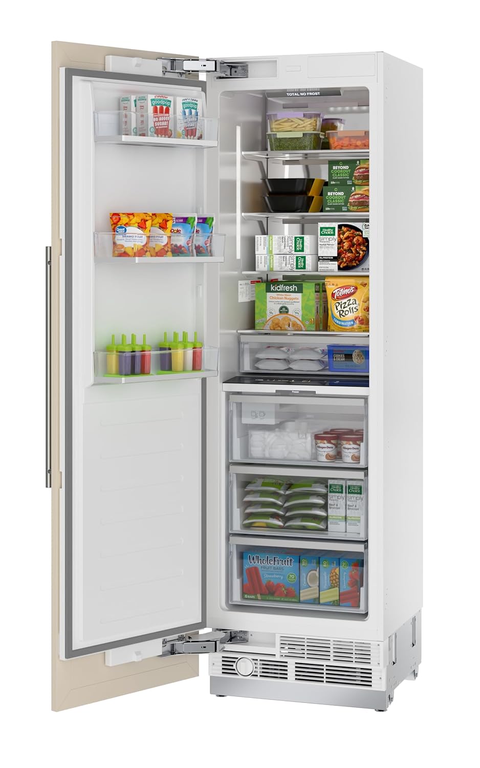 KoolMore Reserve 24 in. Panel Ready Freezer Column with 12.4 Cu. Ft. Capacity, Ice Maker, Frost Free, ETL Listed, Energy Star