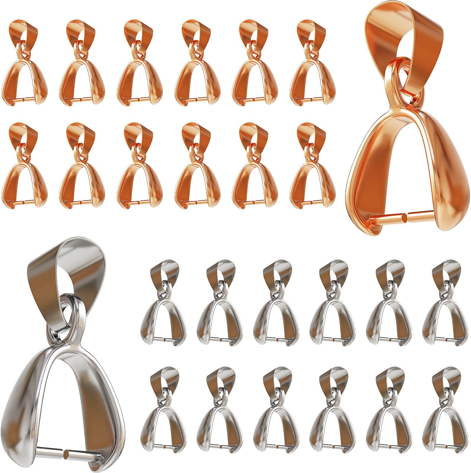 Xinlie Attache Pendentif Bélières Attache Pendentif En Forme D'étrier