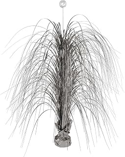 Stunning Silver Foil Spray Centerpiece - 28" (1 Pc.) | Eye-catching & Versatile Decor | Perfect for Any Event