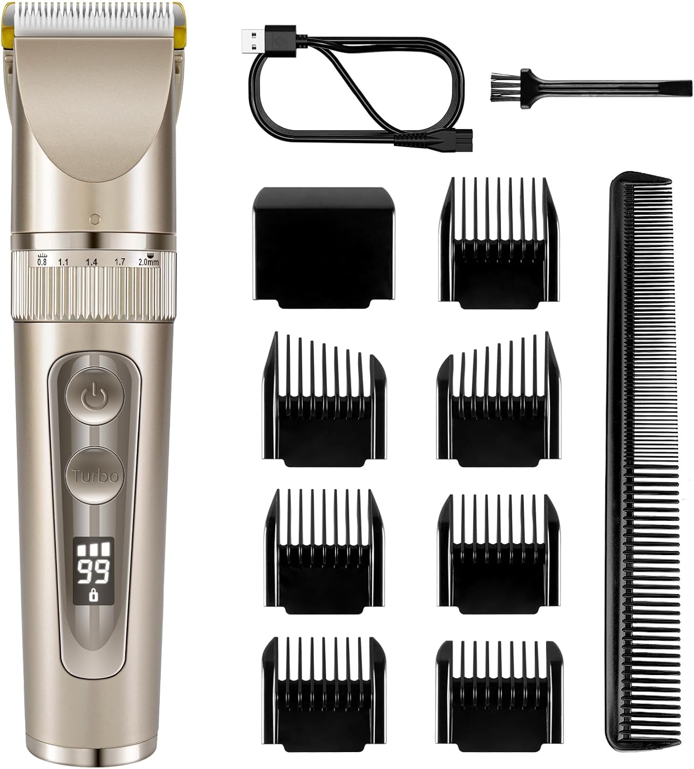 Oneisall Dog Clippers 12V Professional Dog Clippers For Grooming