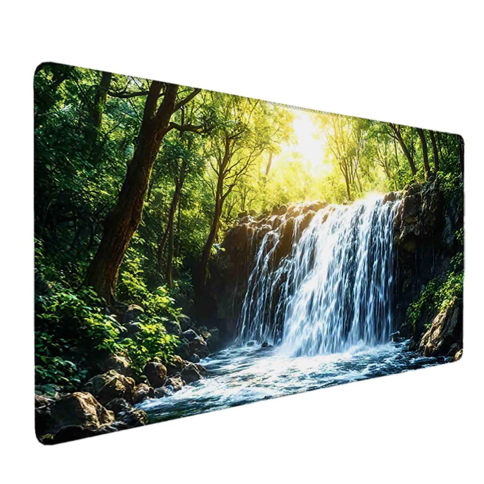 Podkładka pod mysz XXL 1000 x 500 mm podkładka pod mysz drzewo jesienna podkładka pod mysz antypoślizgowa gumowa podkładka do gier, akcesoria biurowe, podkładka pod mysz o wysokiej precyzji i