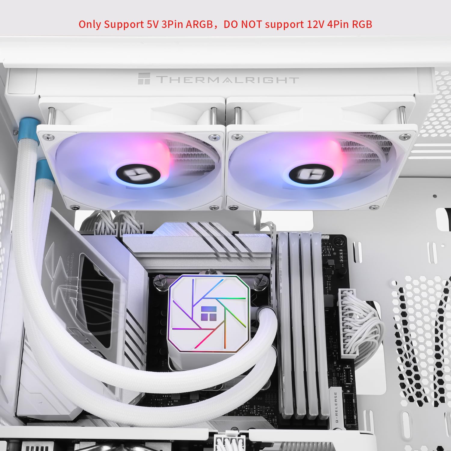Amazon.co.jp: Thermalright Aqua Elite 240 ホワイト V3 Aio CPU