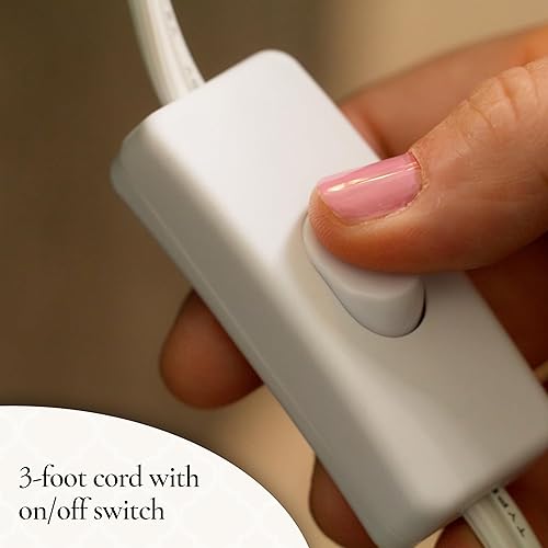 Miniatura 6 de CANDLE WARMERS ETC. Lámpara calentadora de velas arqueadas para derretir velas de arriba hacia abajo, color blanco