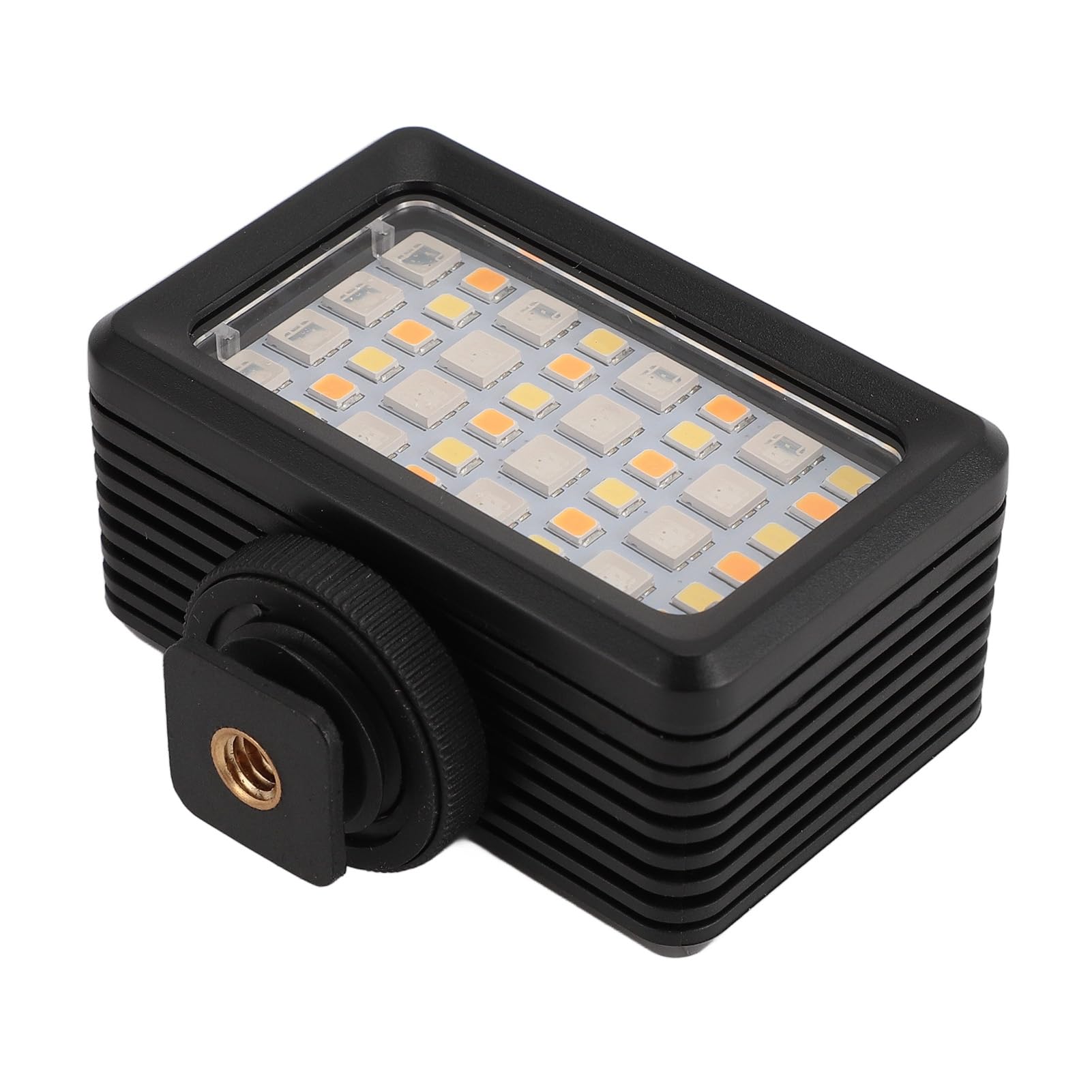 Luce per Fotocamera Impermeabile a LED con profondità di 40 M e Regolabile 2700K-5600K per la Fotografia Subacquea
