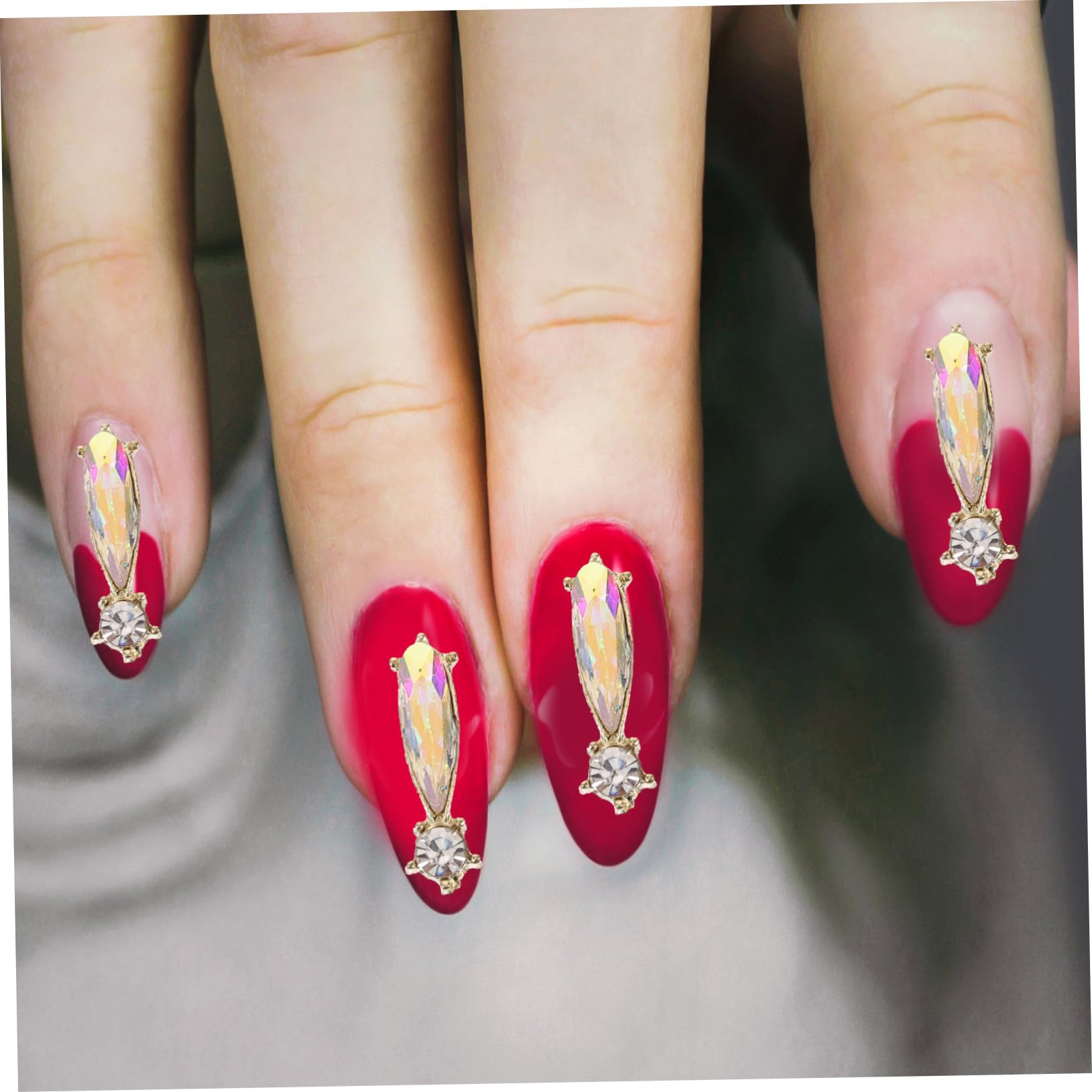 Healvian 5sätze Nail Rhinestones Für Kreative Nagelkunst Farben Glänzende Strasssteine Für Hochzeiten Valentinstag Und Bastelprojekte Vielseitig Einsetzbar Für Nägel Handyhüllen Und