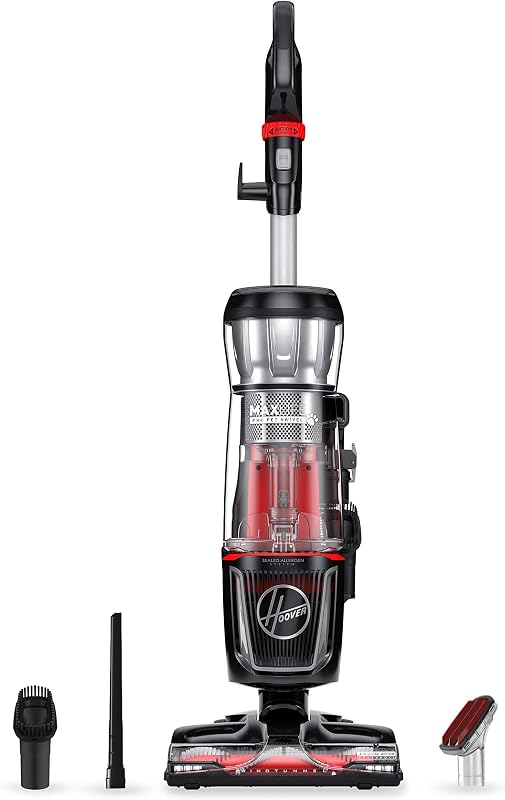 MaxLife Pro Pet Swivel Vacuum Cleaner, Bagless Upright Vac | HEPA Media Filtration, WindTunnel Technology, Corded Vacuum Cleaners for Home Use, For Carpet and Hard Floors