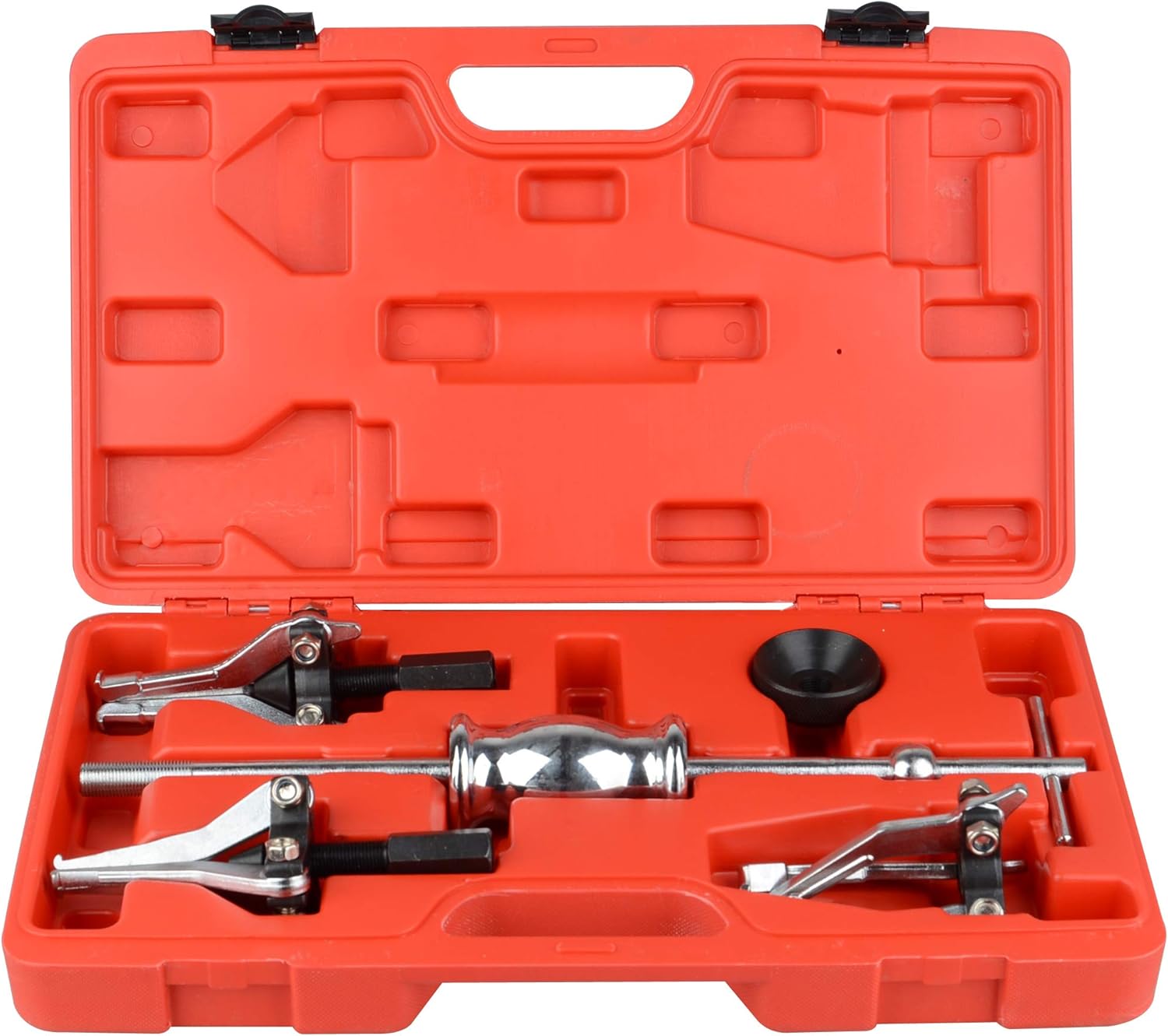 DAYUAN 3 Jaw Slide Hammer Puller Set, 5pcs Universal Internal External