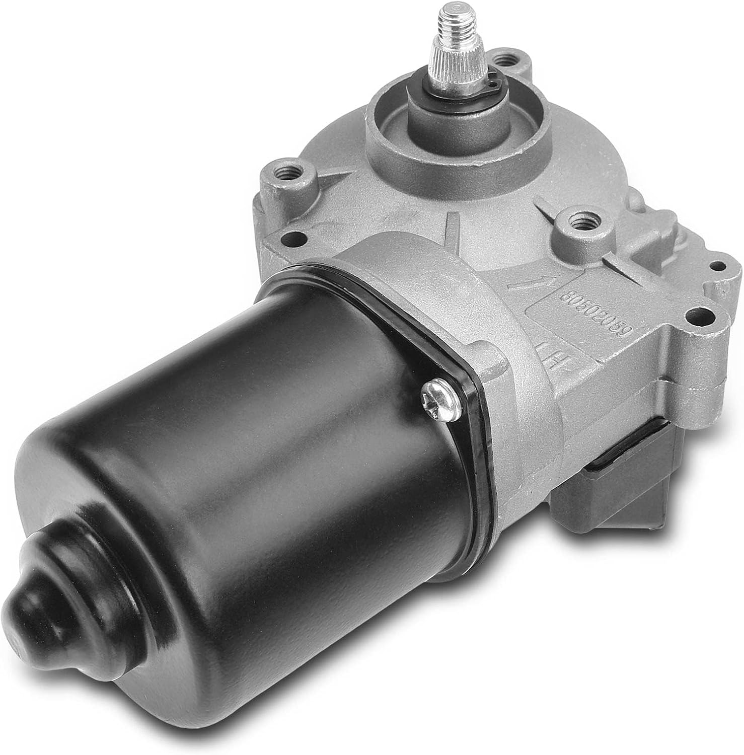 A-Premium Front Windshield Wiper Motor Compatible with Cadillac CTS 2003-2007 Sedan, SRX 2004-2006 Sport Utility, STS 2005-2011 Sedan, 8-Pin