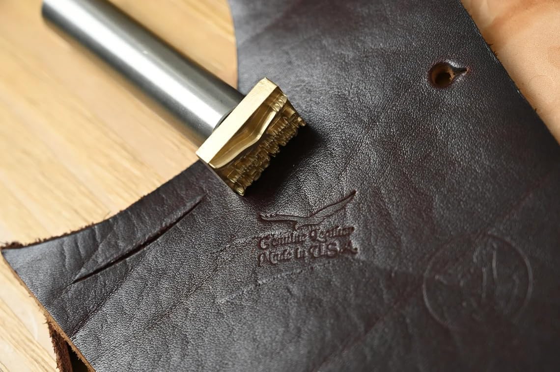 Timbro personalizzato per pelle, timbro personalizzato per logo in pelle con goffratura a caldo, timbri per matrimoni, regalo per papà