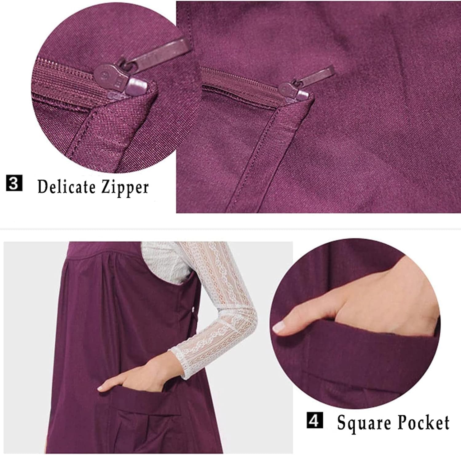 Maternity Clothes Radiation Protection Dress,Metal Fiber Vest Pregnant Women Radiation Suit EMF Shielding Clothing
