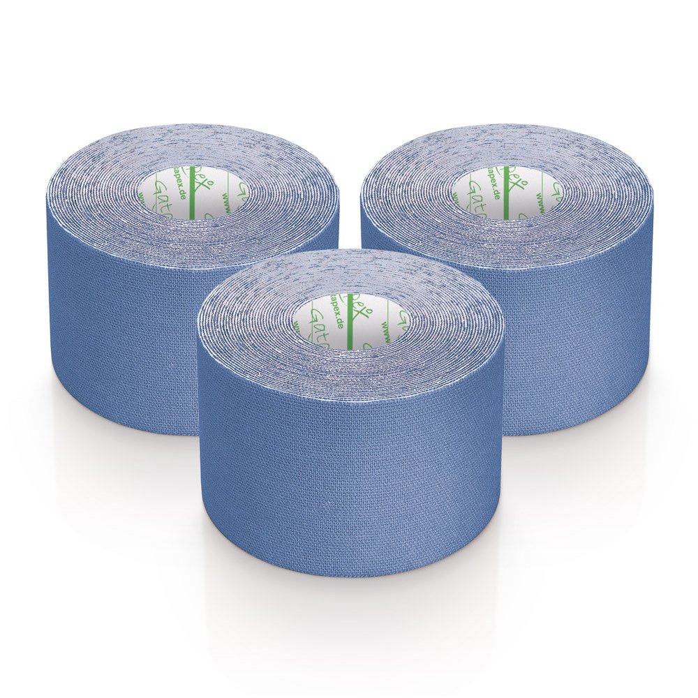 3 Rollen Gatapex Kinesiologie Tape 5,5m x 5cm
