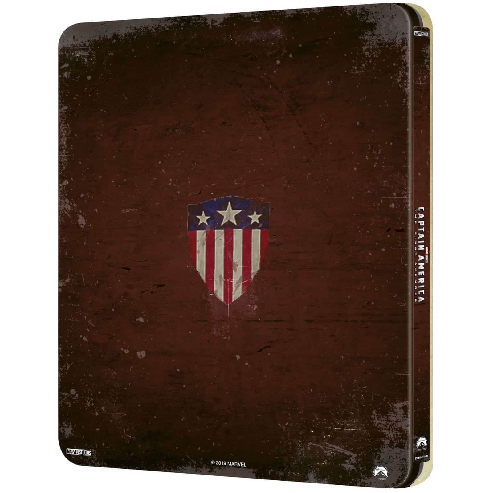 PLTS Captain America The First Avenger 4k Ultra Hd +blu-ray Steelbook - BluRay