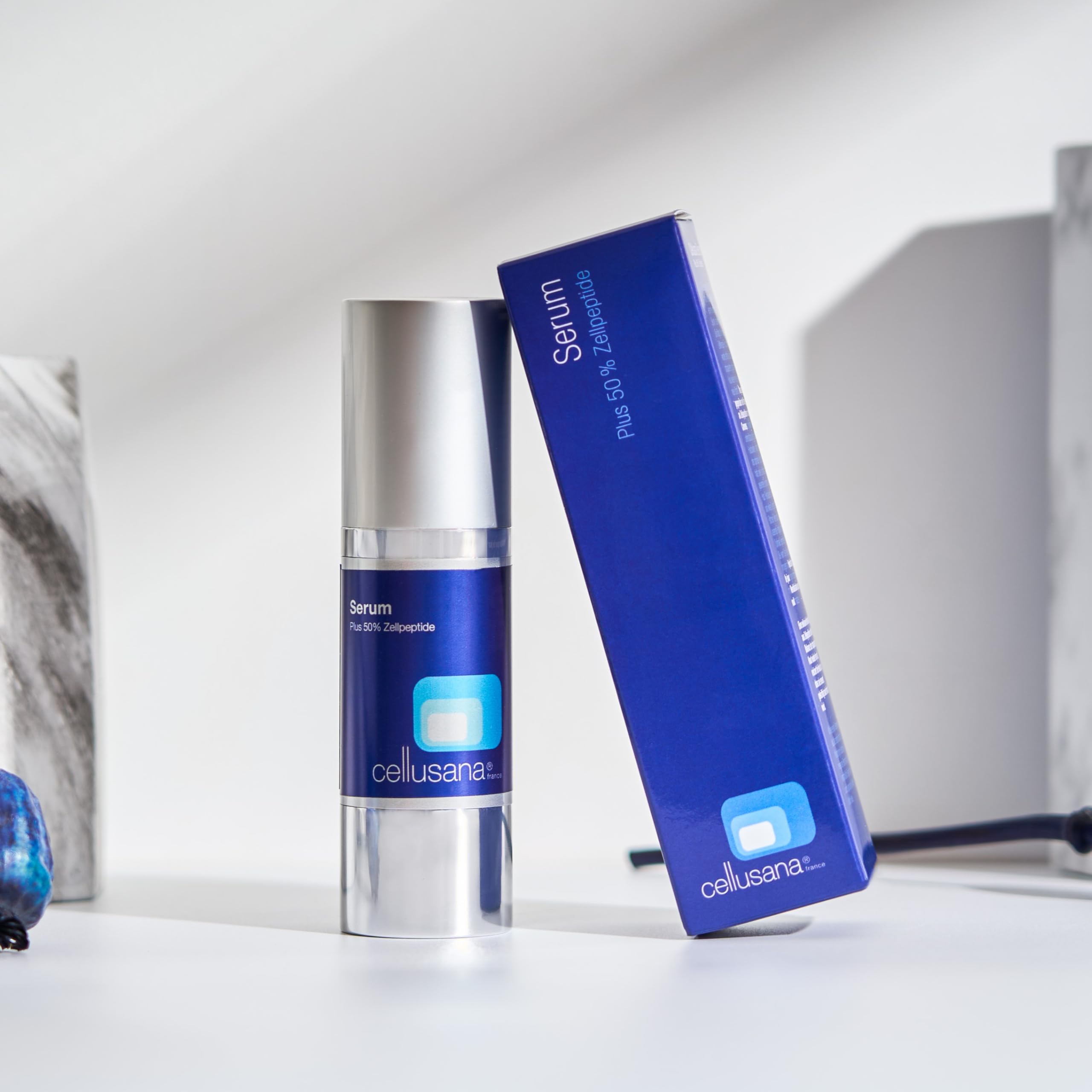Cellusana® Anti-Aging Serum – Straffendes Gesichtsserum mit 50% Zellpeptiden – Lifting Effekt & Regeneration für Gesicht & Dekolleté – Dermatologisch „Sehr Gut“