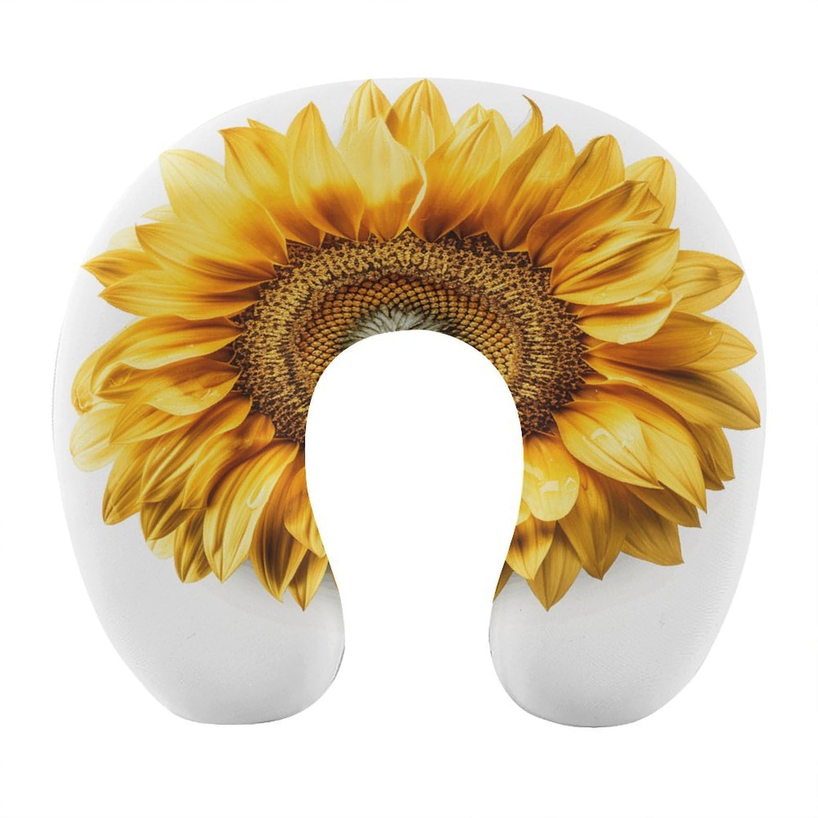 Btcowzrv Style A Flower U Shaped Neck Pillow Travel Pillows