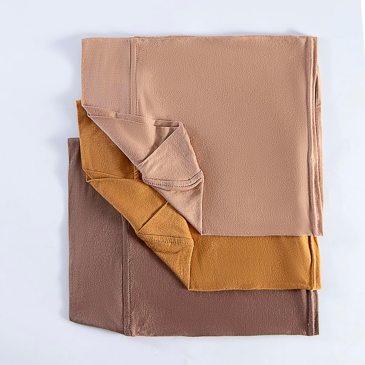 LMVERNA 4 Pieces Muslim Hijab Cap for Women Cross-Border Turban Underscarf Undercap Bonnet Islamic Jersey Tube Caps - Image 5