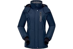 CAMEL CROWN Women's Ski Jacket: Your Winter Lifeline