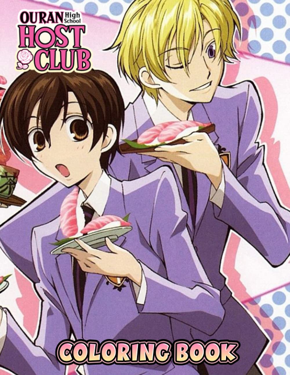 Ouran High School Host Club: Amazing gift for All Ages and Fans with High Quality Image.–30+ GIANT Great Pages with Premium Quality Images.