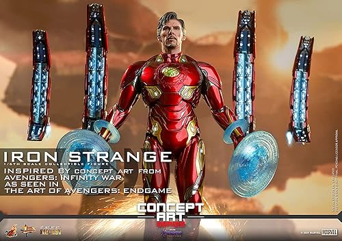 Miniatura 9 de Hot Toys 16 Iron Strange - El arte de los Vengadores Endgame
