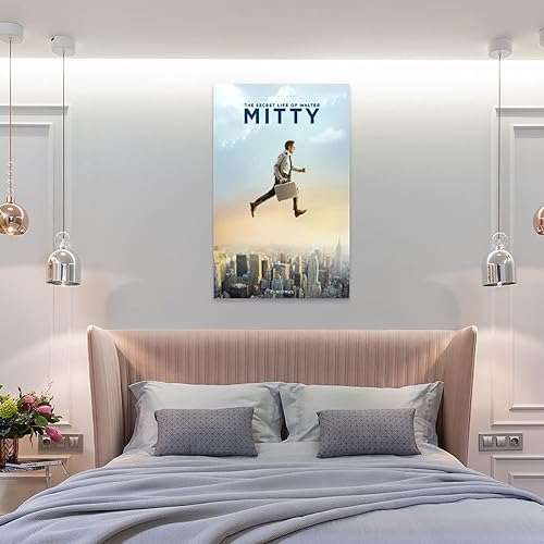 Miniatura 8 de Pósteres de película The Secret Life of Walter Mitty (2) pinturas artísticas de pared, lienzo, decoración de pared, decoración del hogar, decoración