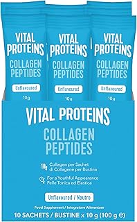 Collagen Peptides, Unflavored, 10 x 10 g
