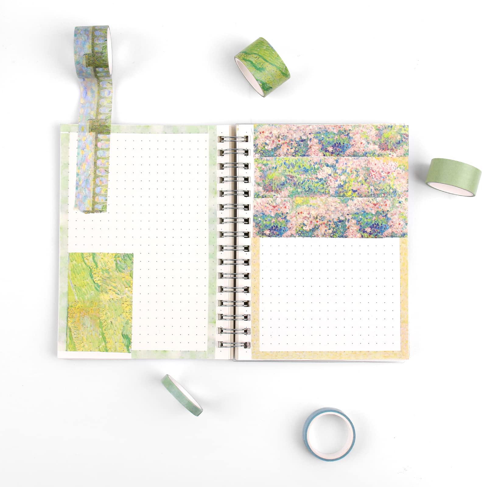 Dizdkizd Juego de 20 rollos de cinta Washi multicolor - 5 diseños (multicolor)