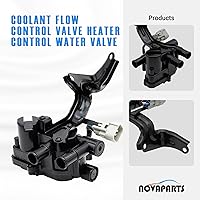 Vista 3 de Válvula de Control de Flujo de Refrigerante para Toyota Prius 2004 2005 2006 2007 2008 2009 2004-2009 4 Cil 1.5L 16670-21010 1667021010 601-021