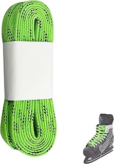 Hayaww 2 Paar 120 inch Schnürsenkel Hockey,Prolace Waxed Hockey Skate Laces,Profi-Schnürsenkel für Eishockey,professionell...