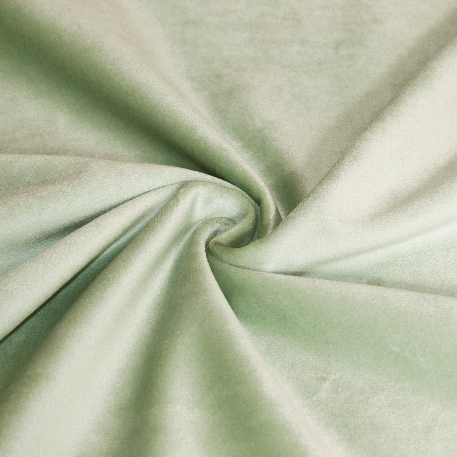 sykting Decorative Pillow Covers Solid Soft Cozy Velvet Throw Pillow Covers for Home New Year Christmas Decorations 16x16 inch Pack of 2 Bean Green