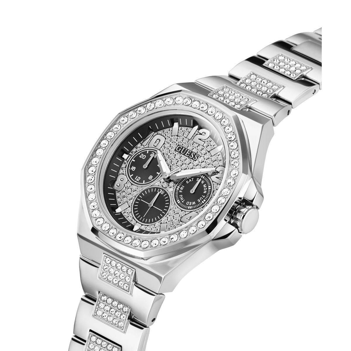 Ciferník hodinek s dílčími ciferníky