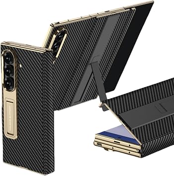 Samsung Z Trifold Clear Protective Case Full Cover Edge Design High Definition Transparent Shell Black1