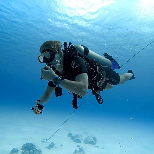 Miniatura 5 de Máscara de buceo Penta  Vista panorámica amplia, vidrio templado antivaho, falda de silicona antifugas, cara media  Equipo de buceo y esnórquel para